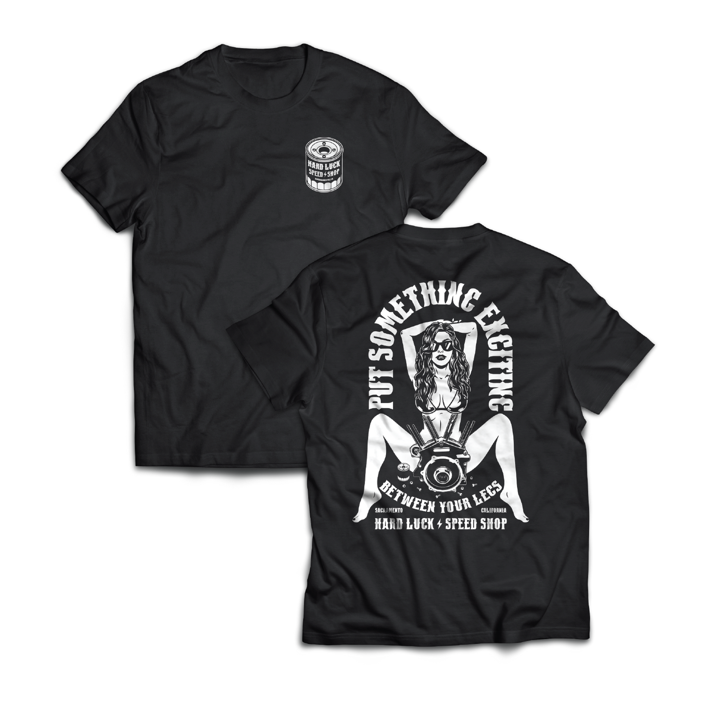 PUT SOMETHING EXCITING BETWEEN YOUR LEG'S - TSHIRT