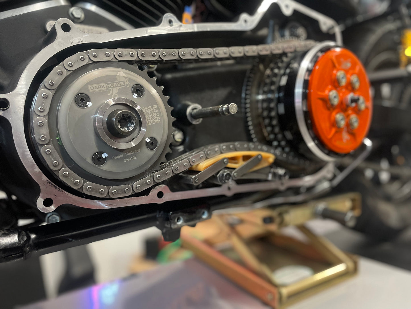 DARK HORSE MAN O WAR MOTOR SPROCKET TWIN CAM 07-16