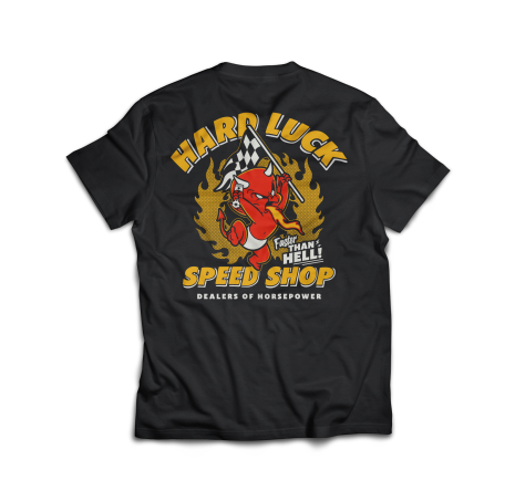 FASTER THAN HELL SHOP TEE